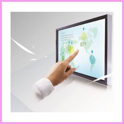 cds touch monitor with hand