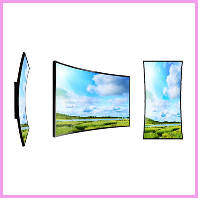 CDS curved lcd display
